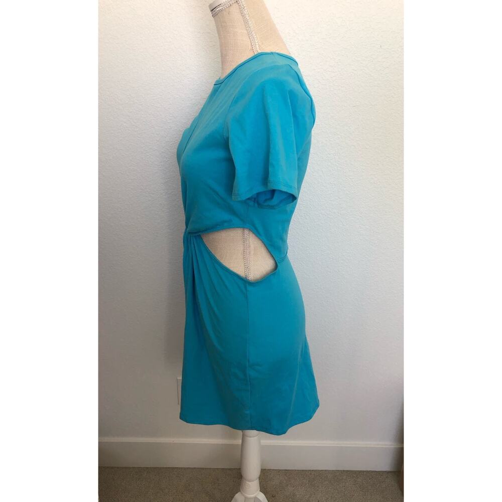 Rolla Coaster Electric Blue Cut Out T-shirt Dress - L - Picture 2 of 3